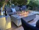 Table braséro Granville avec Foyer Gaz